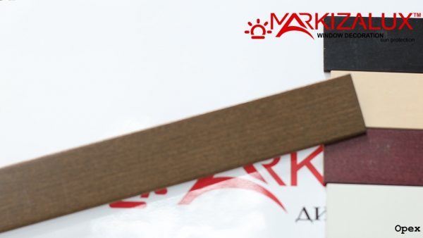 Дерев'яні жалюзі Basswood style 25 горіх Дерев'яні жалюзі Basswood style 25 горіх