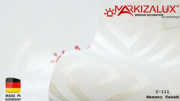 Рулонні штори Мехіко білий Рулонні штори Мехіко білий