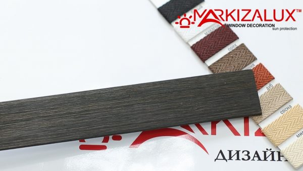 Дерев'яні жалюзі Premium bamboo 25 базальт Дерев'яні жалюзі Premium bamboo 25 базальт