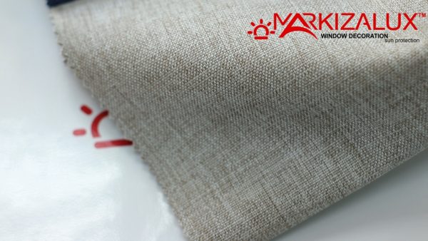 Римська штора з тканини Рогожка Сірий - тканина Римська штора з тканини Рогожка Сірий - тканина