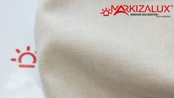 Римська штора з тканини Рогожка Молочний - тканина Римська штора з тканини Рогожка Молочний - тканина