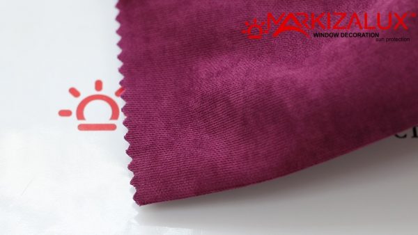 Римська штора з тканини Велюр Ягідний - тканина Римська штора з тканини Велюр Ягідний - тканина