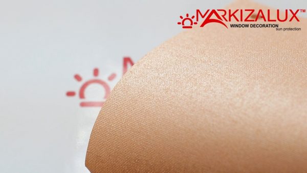 Рулонні штори Ауріс металік корал