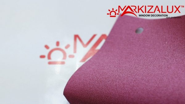 Рулонні штори Ауріс металік марсала