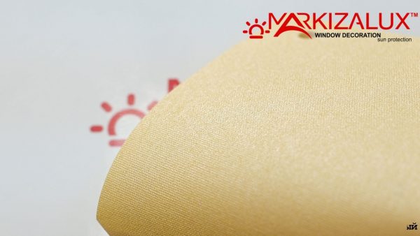 Рулонні штори Ауріс металік медовий