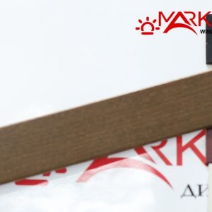 Дерев'яні жалюзі Basswood style 25 горіх