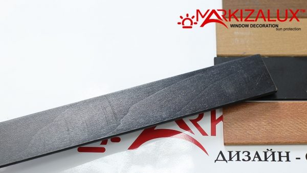 Дерев'яні жалюзі Basswood style 25 венге