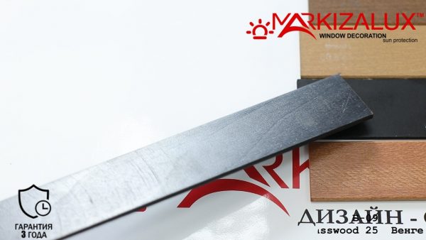 Дерев'яні жалюзі Basswood style 25 венге