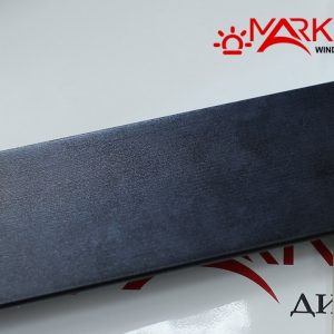 Дерев'яні жалюзі Basswood style 50 чорний