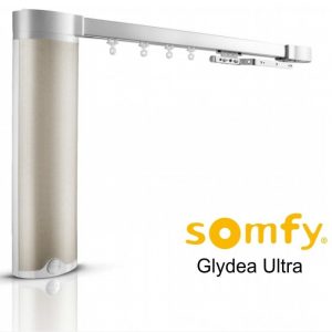 Електрокарниз тихий у зборі 1.5 м Somfy GLYDEA ULTRA 60e RTS/WTMIC/DCT