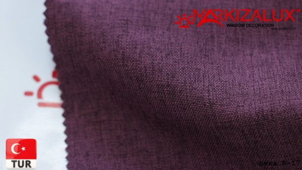 Римська штора з тканини Рогожка Суниця - тканина