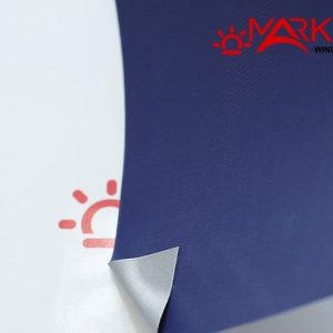 Рулонні штори Шовк blackout Alu синій