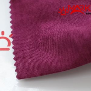 Римська штора з тканини Велюр Ягідний - тканина