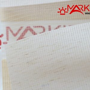 Рулонная штора день ночь с тканью Каро (Германия)