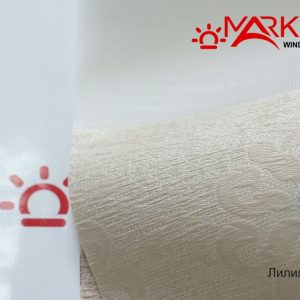 Рулонная штора день ночь с тканью Лилия (Польша)