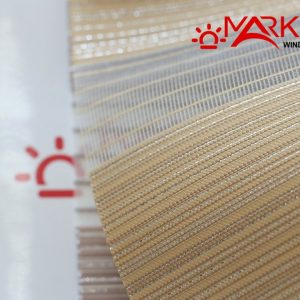 Рулонная штора день ночь с тканью Марсель (Германия)