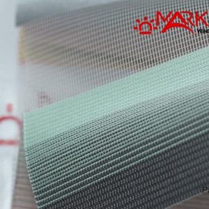 Популярные рулонные шторы день ночь с тканью Рассвет (Польша)